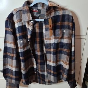 BNWT Flannel shirt (L)